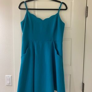 Scallop Detail Dress